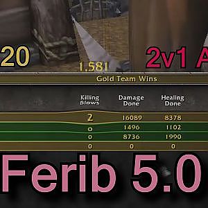 Ferib 5.0 Level 20 Ret Paladin 2v1 Arenas | 7.0.3