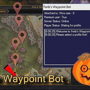 Ferib's Waypoint Bot - a tool that automatizate your character movement - YouTube