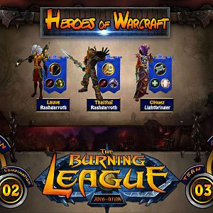 Winning team of the tournament: the Heroes Of Warcraft