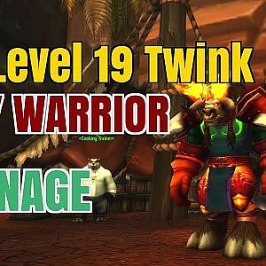 BFA FURY WARRIOR 19 TWINK PVP (Commentary) - YouTube