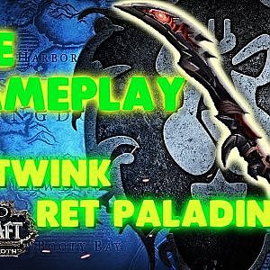 Level 70 Twink Ret Paladin - Live Eye of the Storm Gameplay