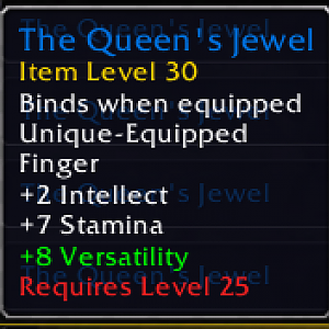 The Queen's Jewel +5