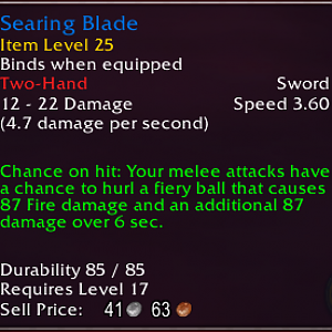 Searing Blade