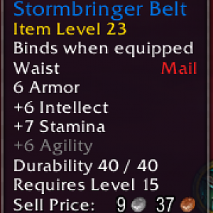 Stormbringer Belt