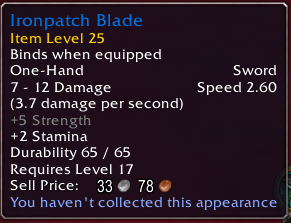 Ironpatch Blade