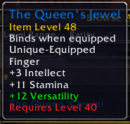 The Queen's Jewel +8