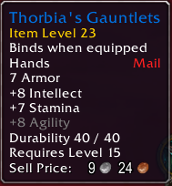 Thorbia's Gauntlets